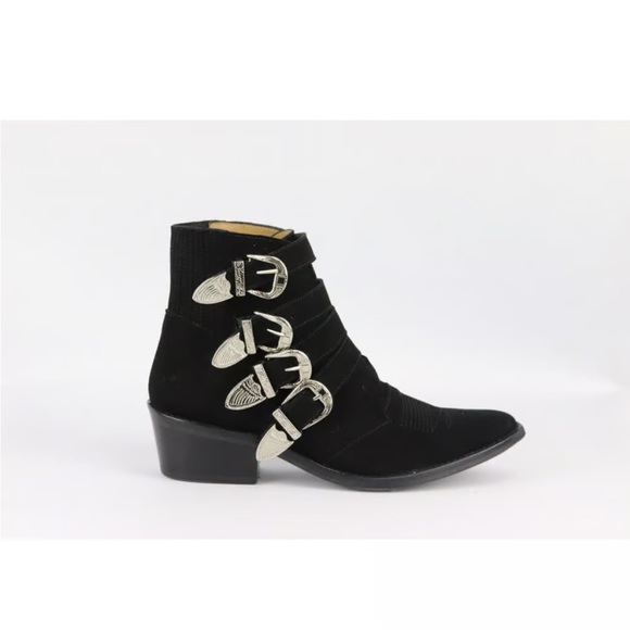 TOGA Pulla Suede Ankle Boots - Picture 2 of 6